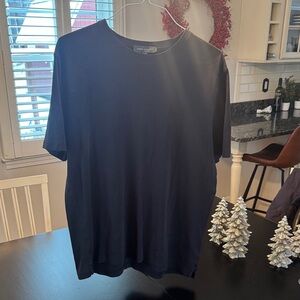 Robert Barakett Midnight Black Short Sleeve Tee